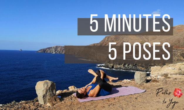 5 Minutes – 5 Poses for back pain
