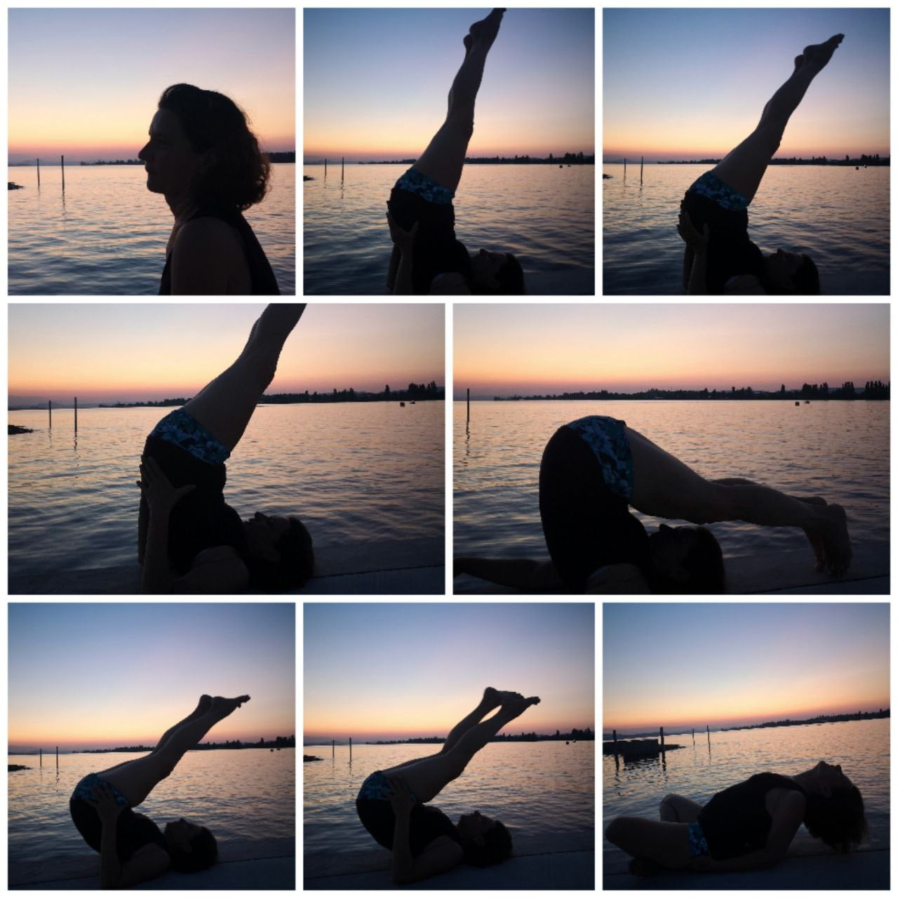 Yoga Bodensee Sunset