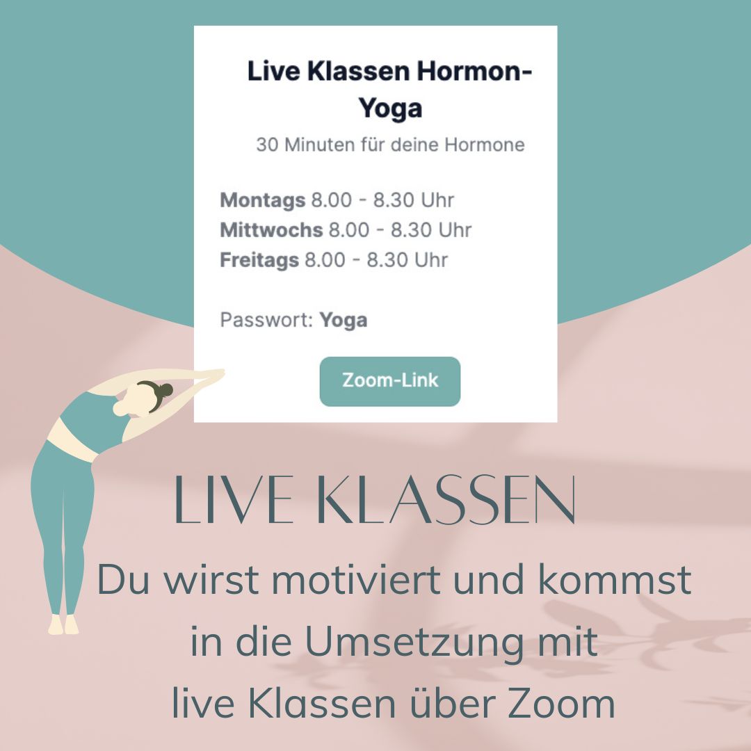 Hormon-Yoga Zoom Klassen