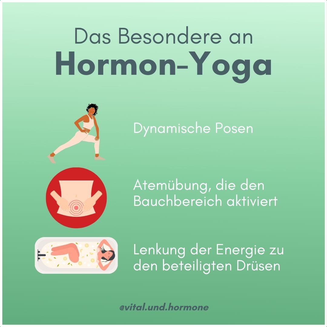 Das Besondere am Hormon-Yoga: Lenkung der Energie