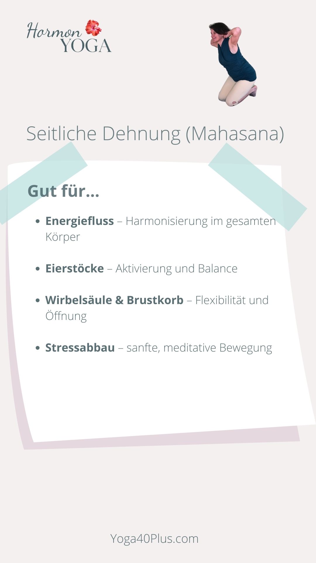 Seitliche Dehnung (Mahasana) Benefit Seitliche Dehnung (Mahasana) Benefit