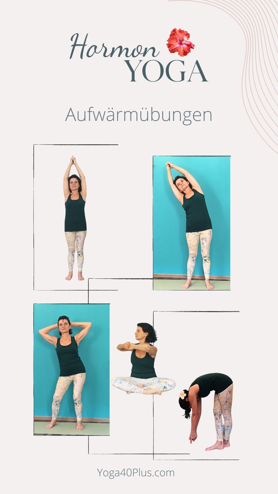 Aufwärmübungen im Hormonyoga