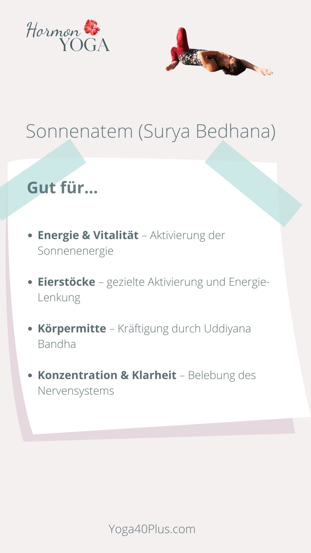 Sonnenatem Surya Bedhana im Hormonyoga Sonnenatem Surya Bedhana im Hormonyoga