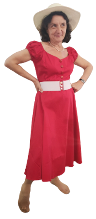 Lady in red Lady in red